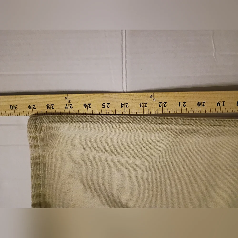 VTG Levi's Men's 550 Straight Jeans in Tan 1995 Sz 38 L‎ 30